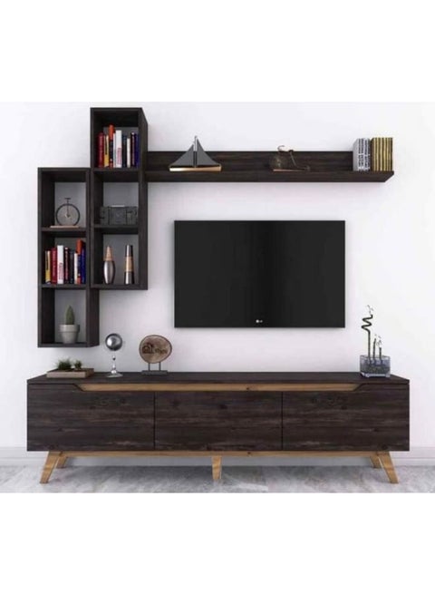 RA-U31 ترابيزة تلفزيون 49x35x180سم - بني
