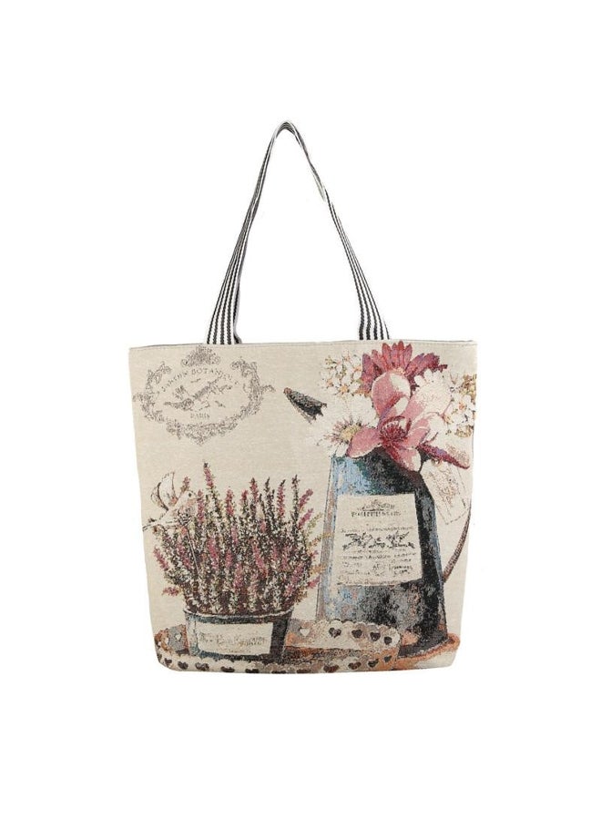 Travel Women's Shoulder Bags Large Capacity Canvas Totes Casual Vintage Handbags 