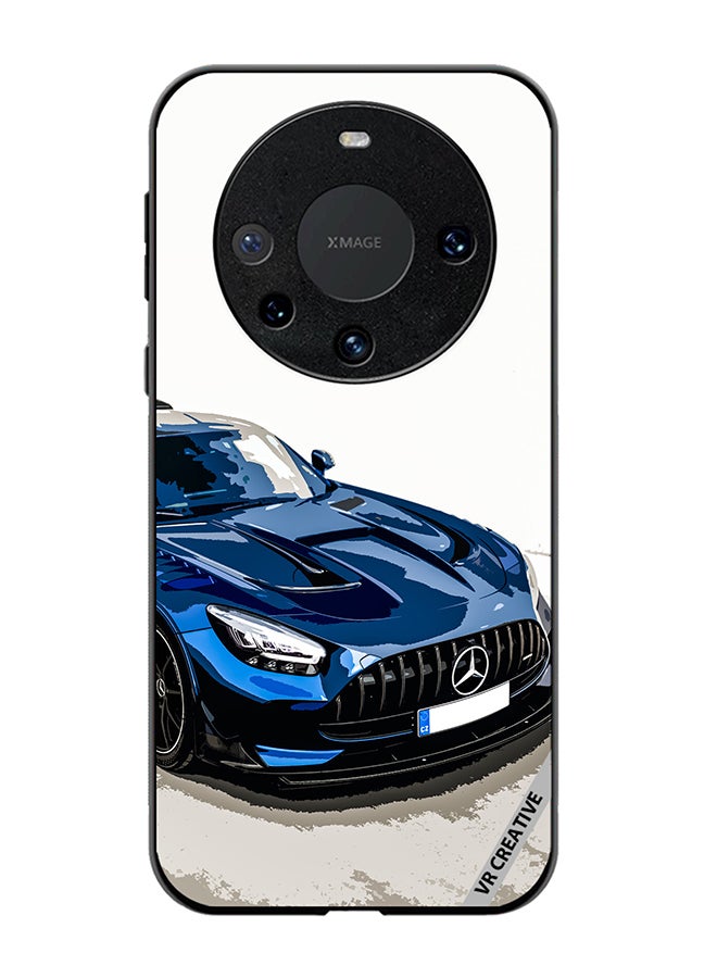 Protective Case Cover For Huawei Mate 60 Mercedes Design Multicolour