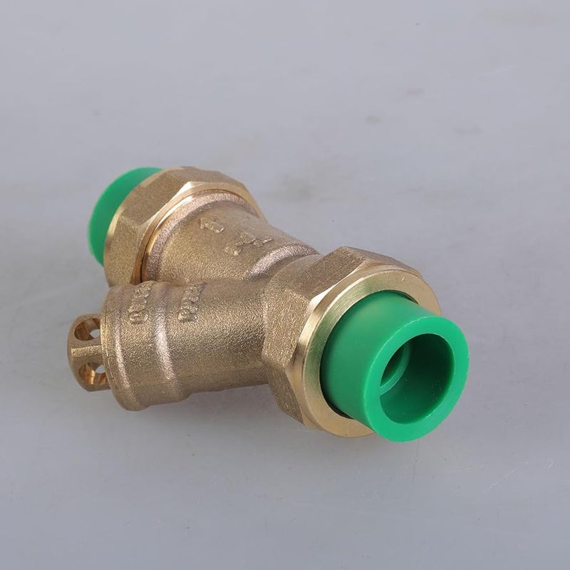 Gray Brass Y Type Strainer Valve Female Thread Inline Pipe Fitting Connector - Image 5