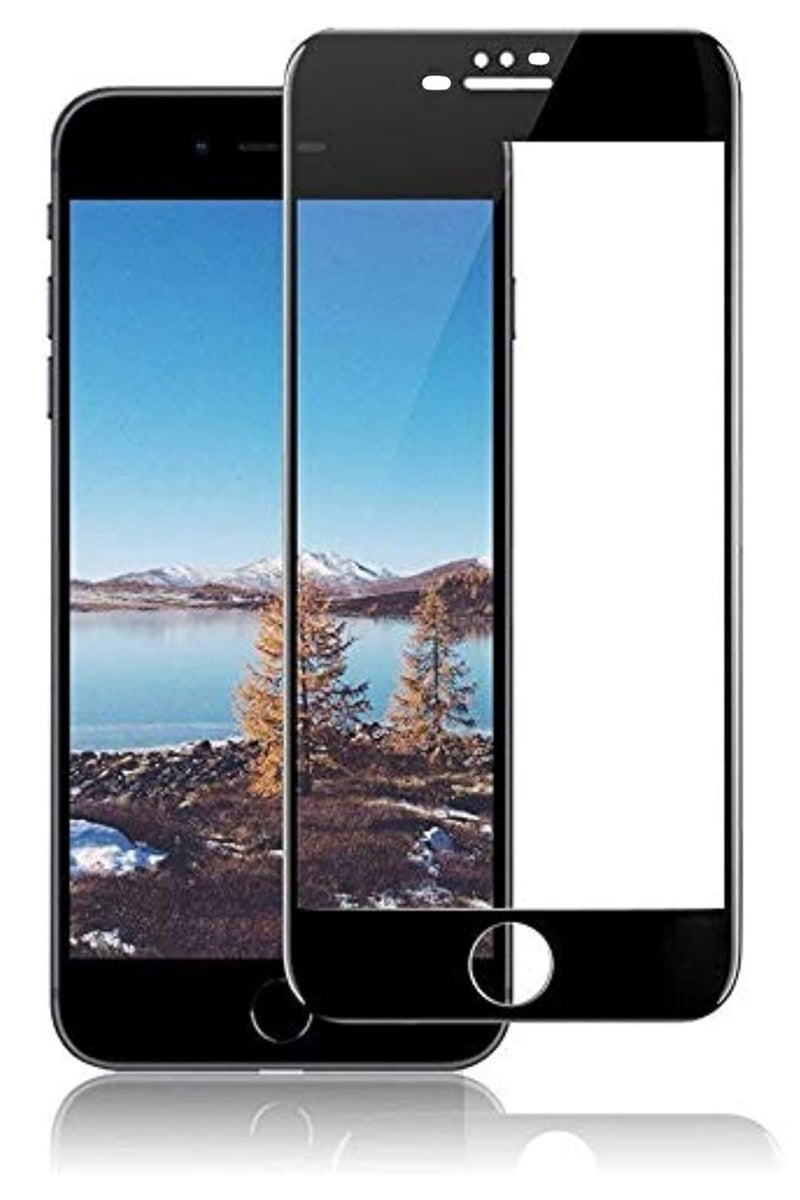 IPhone 7 Plus / 8 Plus ESD Anti Static 9H Premium Tempered Glass Screen Protector With Black Frame 