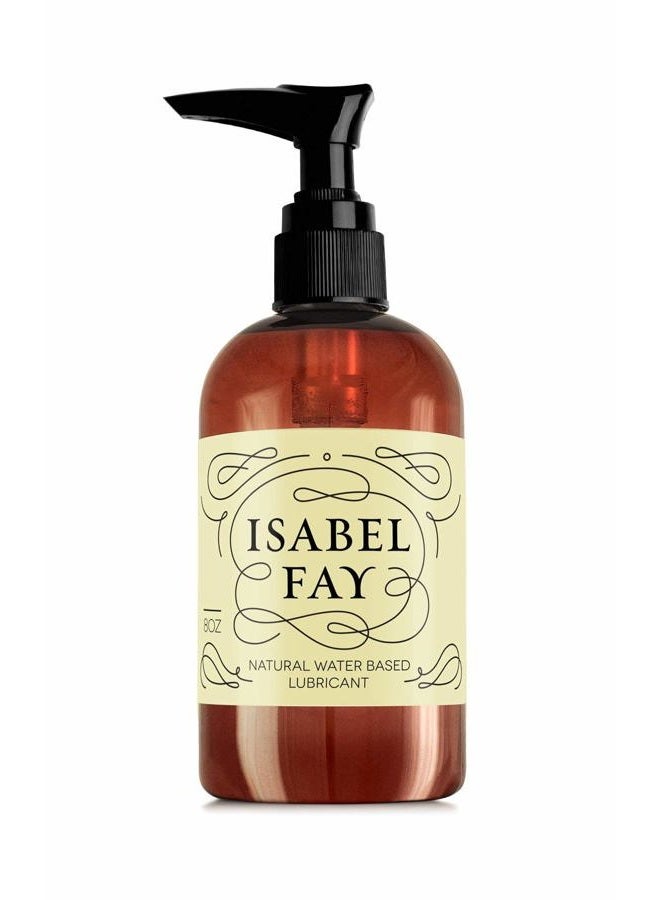 Isabel Fay بدون بارابين بدون جليسرين، مزلق شخصي طبيعي للبشرة الحساسة - مزلق شخصي للنساء والرجال، 8 أونصة - Image 1