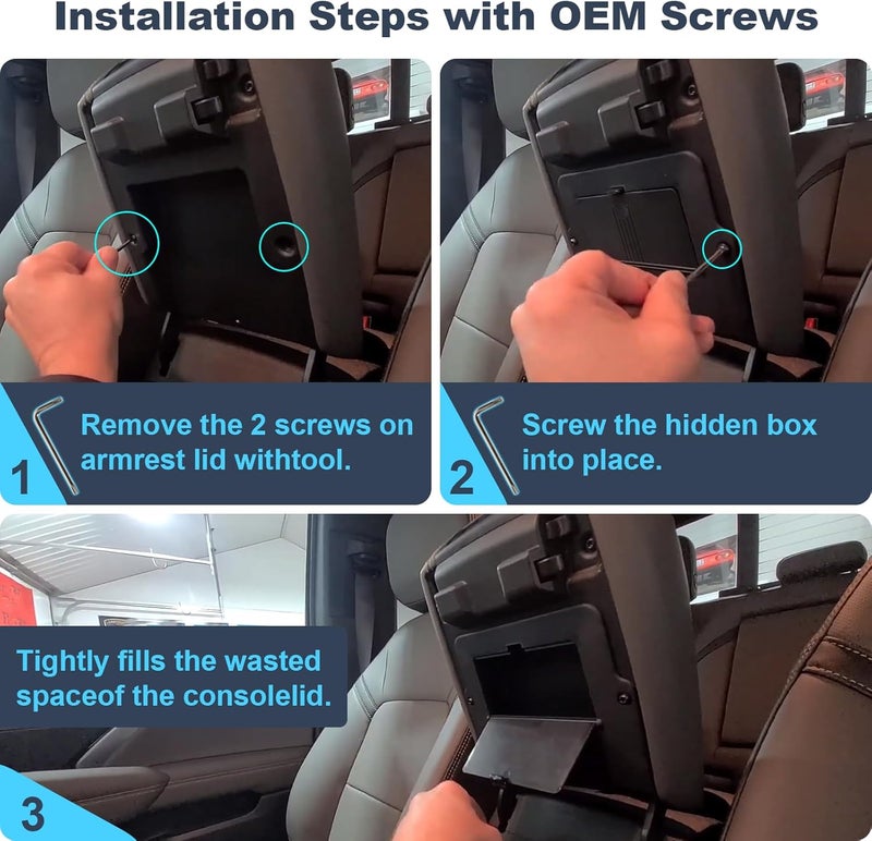 SDPVorn Hidden Box Storage for Chevy Colorado 2023-2024 - Image 3