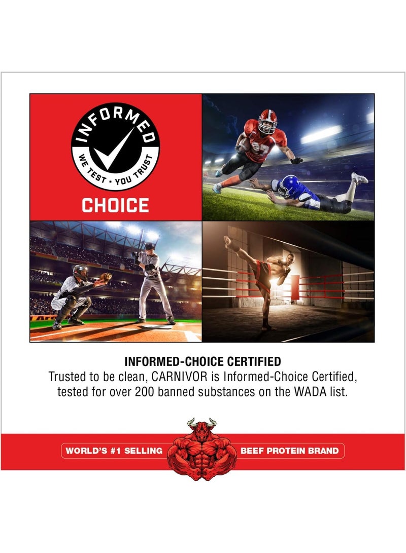 ماسيلميدز مسحوق بروتين لحم البقر كارنيفور المعزول، بنكهة الكوكيز والكريمة، ٥٦ حصة، ١٨٢٠ جرام، ٦٤.١٩٨٦ أونصة، ٤ أرطال - Image 4