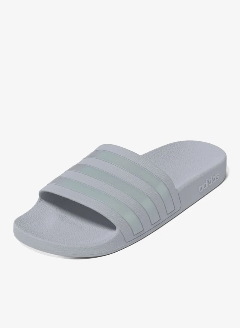 Adidas Adidas Adilette Aqua W Blue Sportswear Sandals/Slippers For Women