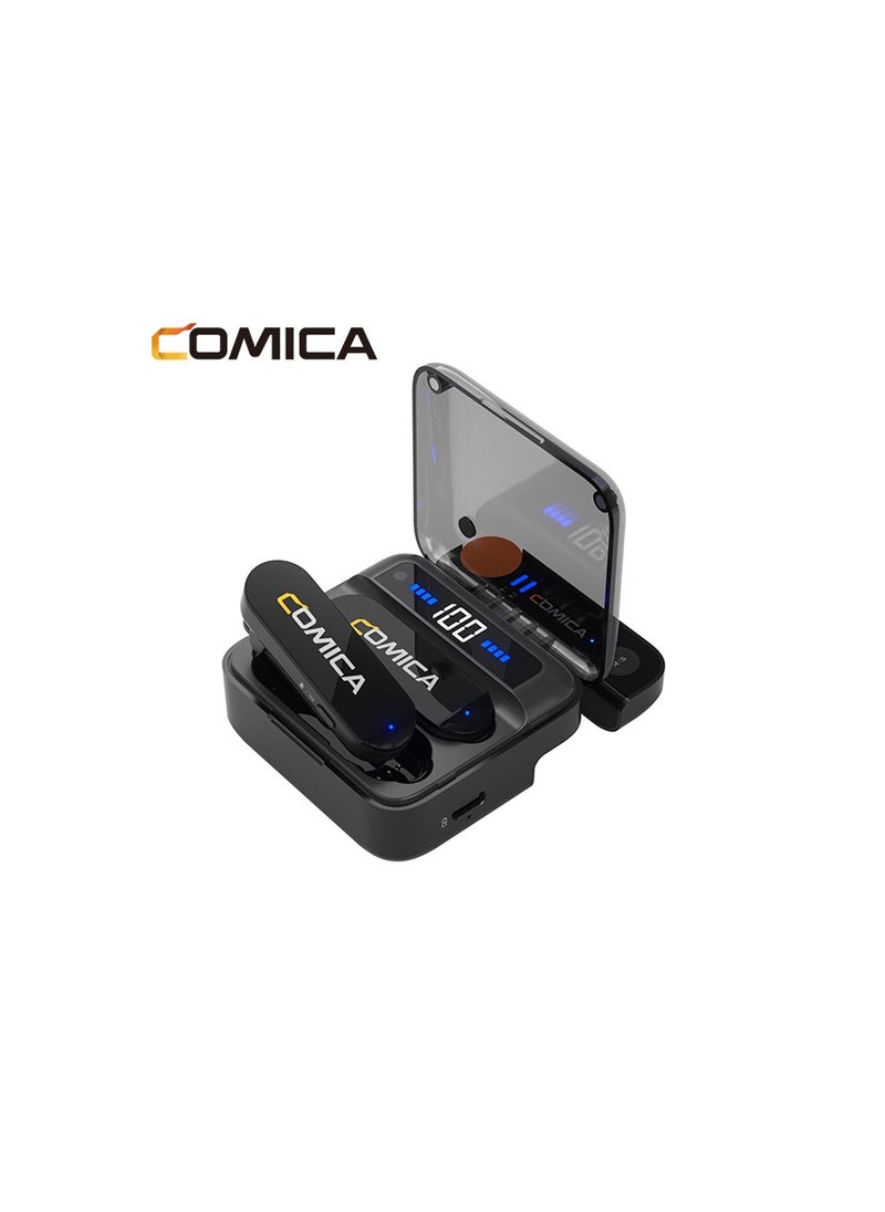 COMICA Comica Vimo S-MI Dual Mini Wireless Microphone IPHONE  - Image 2