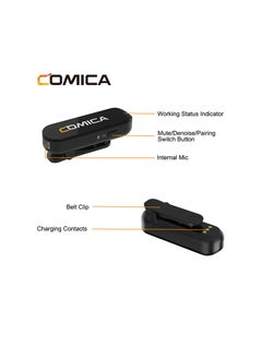 Comica Vimo S-MI Dual Mini Wireless Microphone IPHONE - pzsku/ZDCFF75066C6CF76DC930Z/45/_/1703700404/a4b32121-2820-4b78-8ced-7d09af91e686