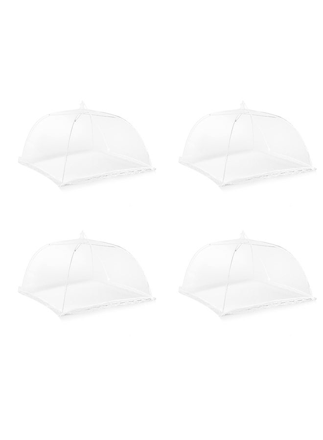 O Ozone 4 in 1 Mesh Food Cover Tent Large Size Umbrella Food Cover Avoid flys and insects flying into your food  Indoor and Outdoor Use  Camping Utensil - Image 1