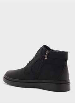 Robert Wood Long Biker Boots  - Image 3