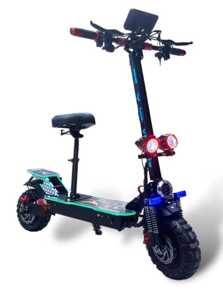 The new monster scooter has two powerful and fast 48V electric motors - Image 1