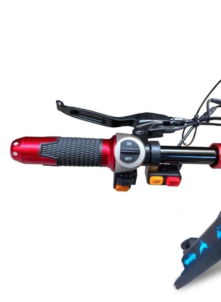 The new monster scooter has two powerful and fast 48V electric motors - Image 2