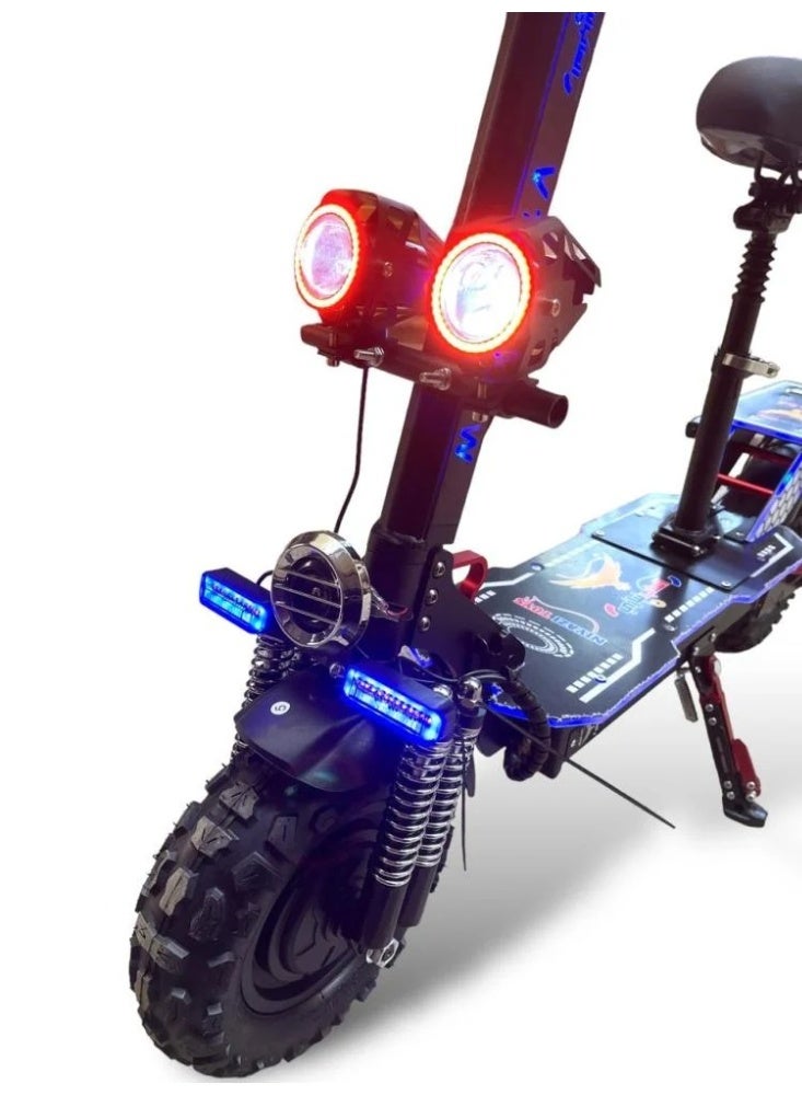 The new monster scooter has two powerful and fast 48V electric motors - Image 3