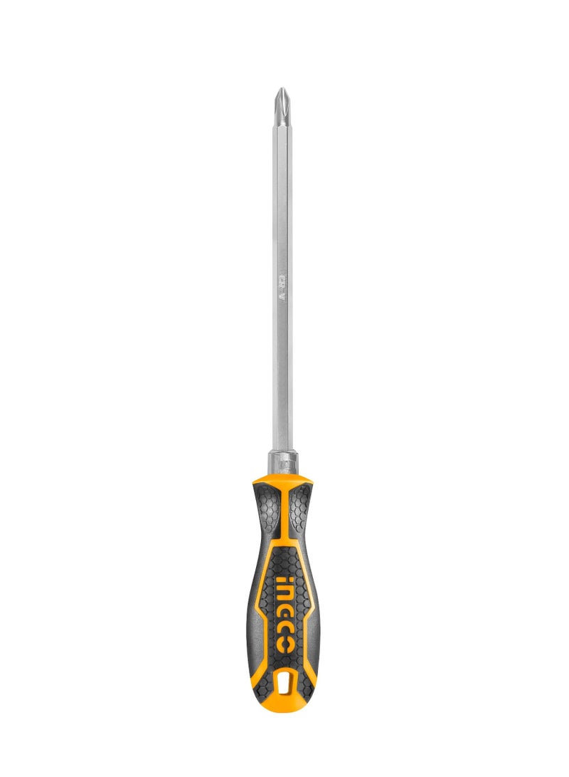 INGCO 2-in-1 Screwdriver Set PH2 & SL6 CR-V Steel | AKISD0201 - Image 1