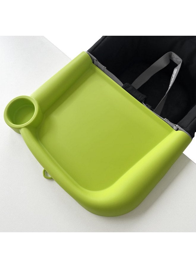 FAILUN Silicone Baby Dining Tray Competible with Inglesina Fast Table Chair & Other Fast Table Chairs,Portable Baby Feeding Tray for Clip-On Fast Table Chairs, Dishwasher Safe & BPA Free (Green) - Image 1