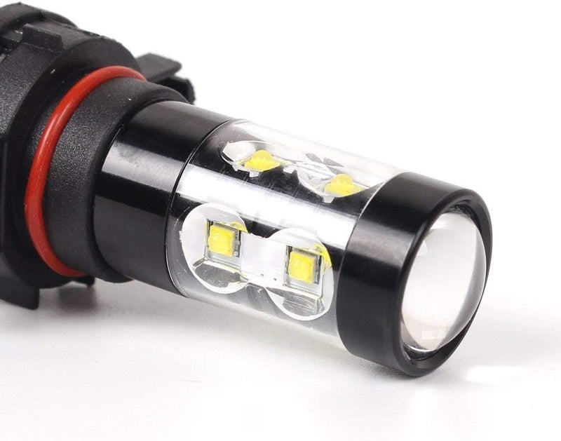 Alla Lighting مصابيح الضباب LED 9006 من ألا لايتنج - ساطعة للغاية HB4 50W 6000K أبيض زينون (مجموعة من 2) - Image 4