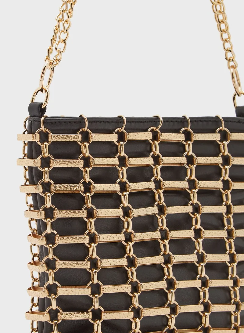 TOPSHOP Narrow Strap Shoulder Bag