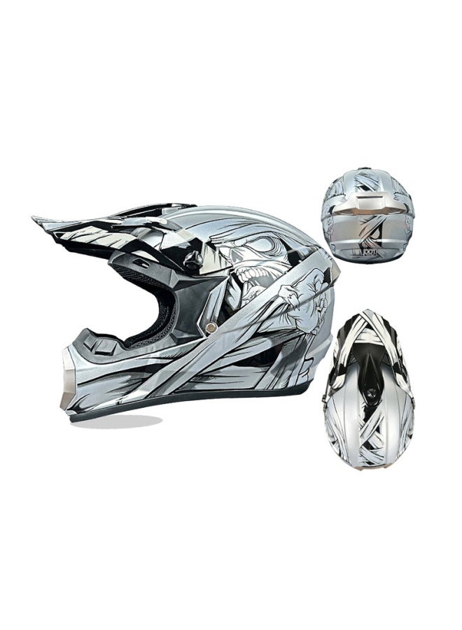 Export Dot Beach Off-road Helmet Cycling Full-face Motorcycle Helmet Youth Kart Safety Helmet