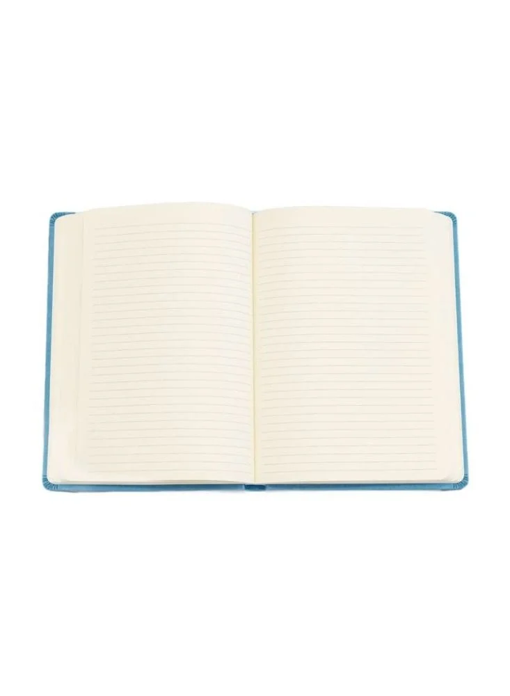 Collins Collins Legacy A5 Hard Cover Notebook Light Blue Cover