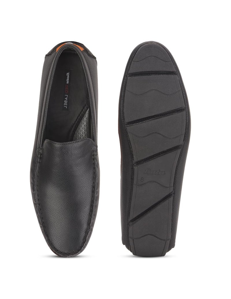 Bata Mens Black Loafer Style with Comfort and Elegance Perfect for Formal Wear, Business Casual, and Parties - Image 4