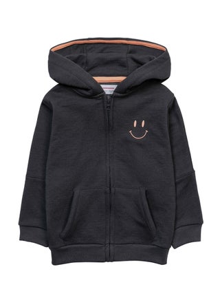 Boys Zip Hoodie with Smiley Print and Front Pockets - pzsku/ZDD00005E6AC7F295ABB1Z/45/1746900659/a2695b4e-db18-466c-90ab-e31a7a46185e