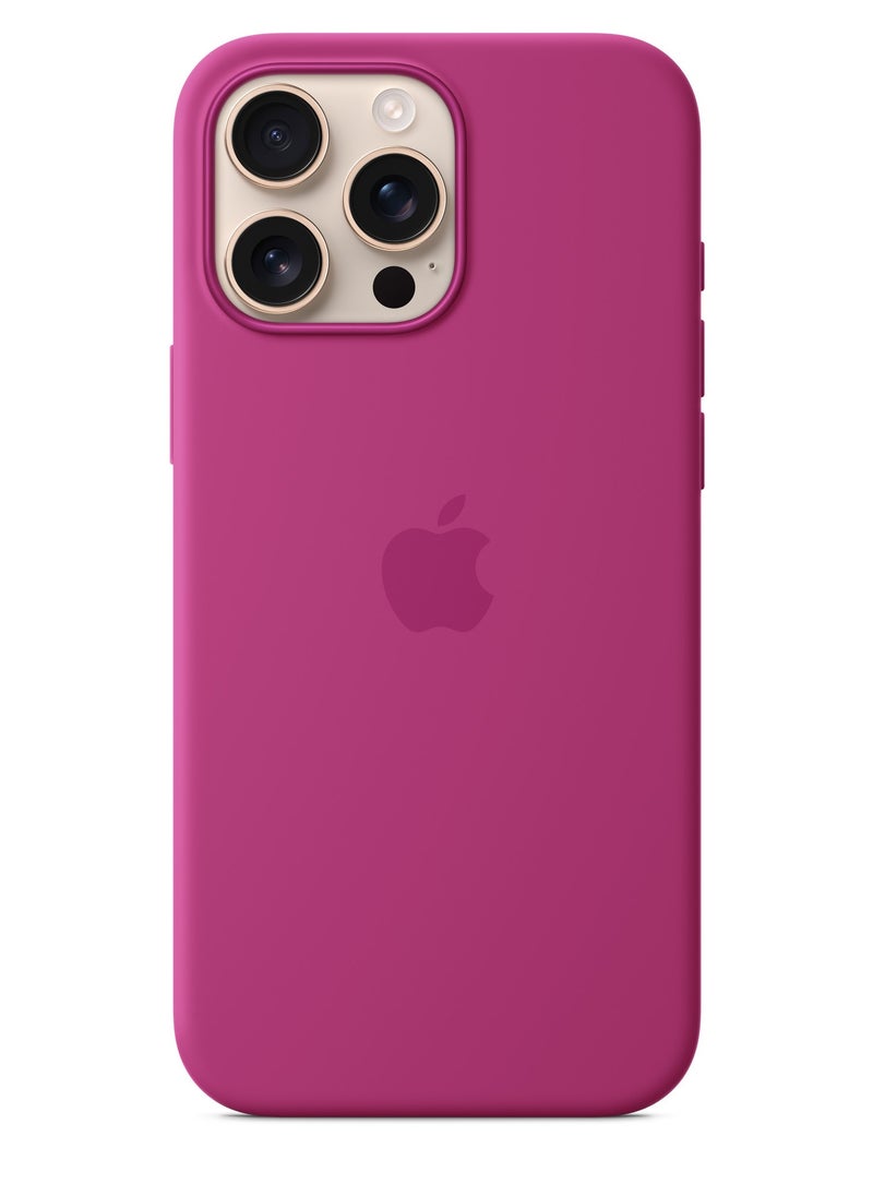 Techie Apple iPhone 16 Pro Silicone Case with MagSafe – Fuchsia  - Image 1