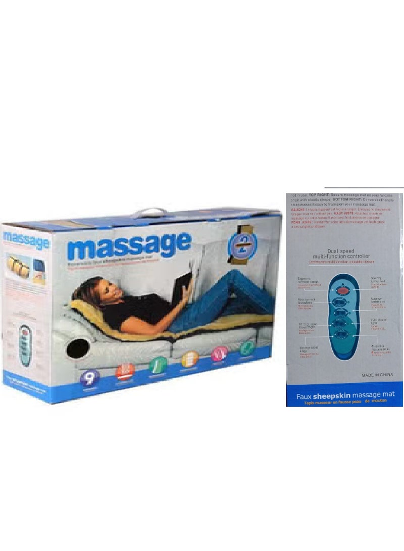 Generic Vibrating heating and massage bed equipped with 9 massage motors with remote control - Image 2