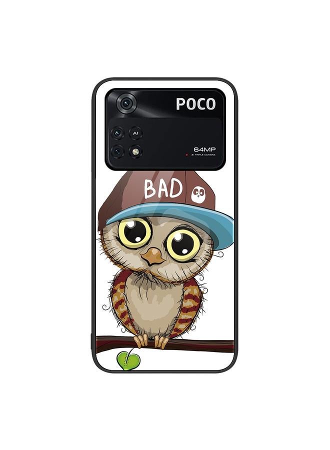 The Bros Case For Xiaomi Poco M4 Pro Colorful Painted Glass Phone Case