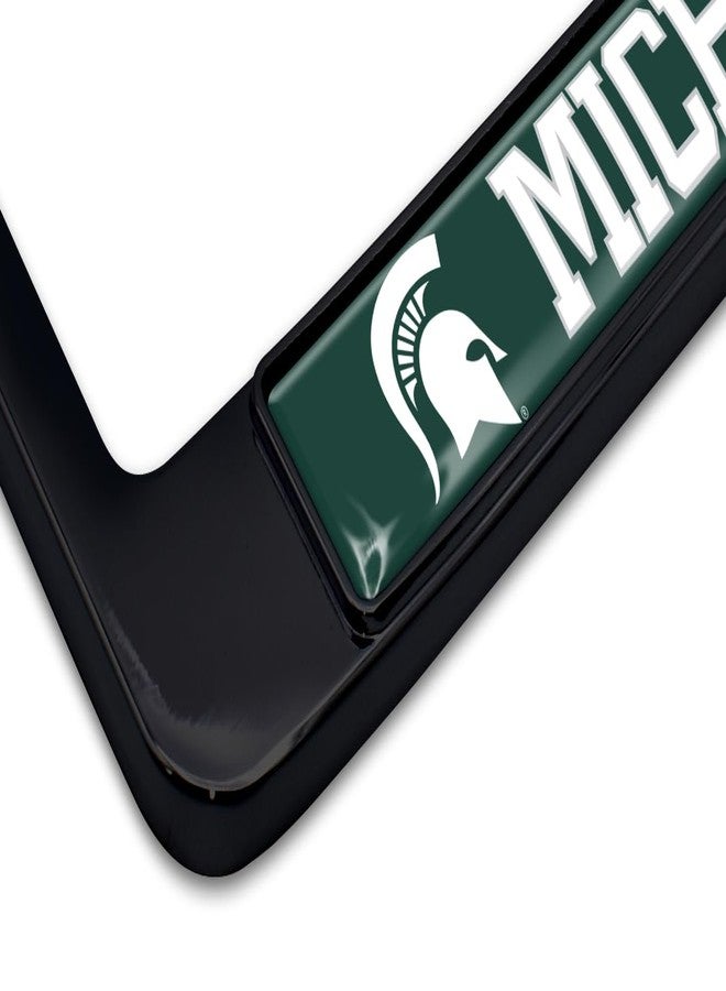 Elektroplate Michigan State Spartans Black License Plate Frame - Image 3