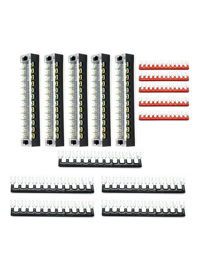 Loquat 10-Piece Double Row Screw Terminal Strip - Image 3