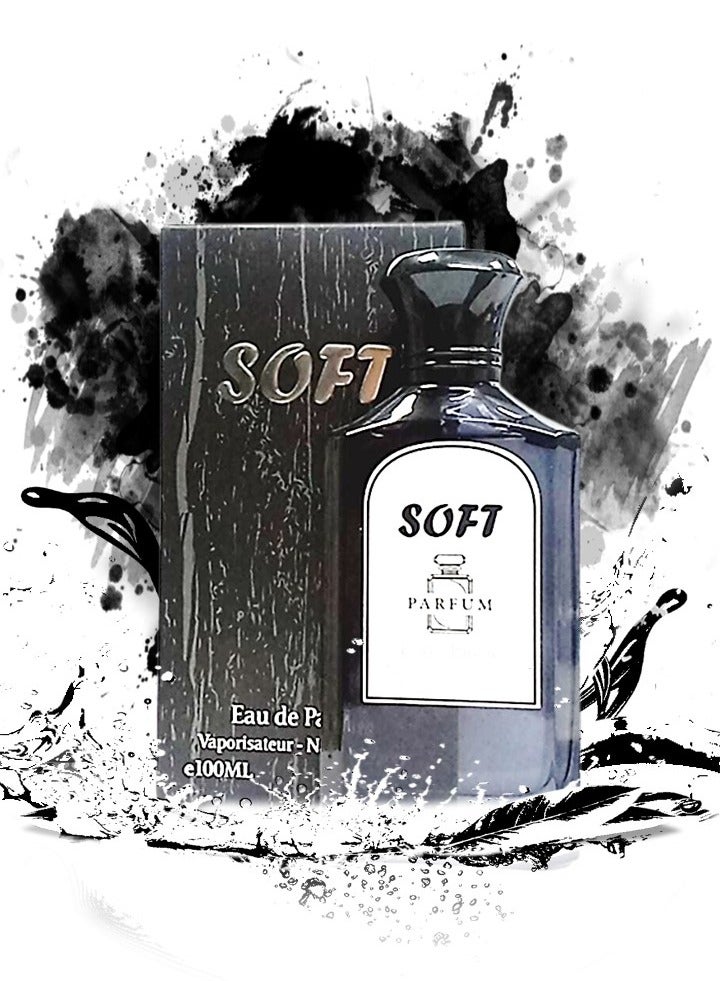 Soft Soft Perfume for Men Eau de Parfum - 100 ml  - Image 1