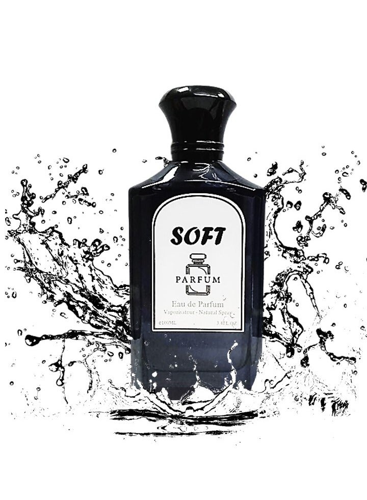 Soft Soft Perfume for Men Eau de Parfum - 100 ml  - Image 2