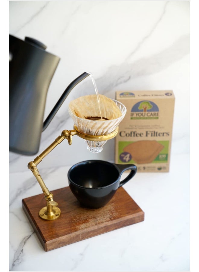 If you care - If You Care J25001 Coffee Filters  No. 4  100 Count. - Image 1
