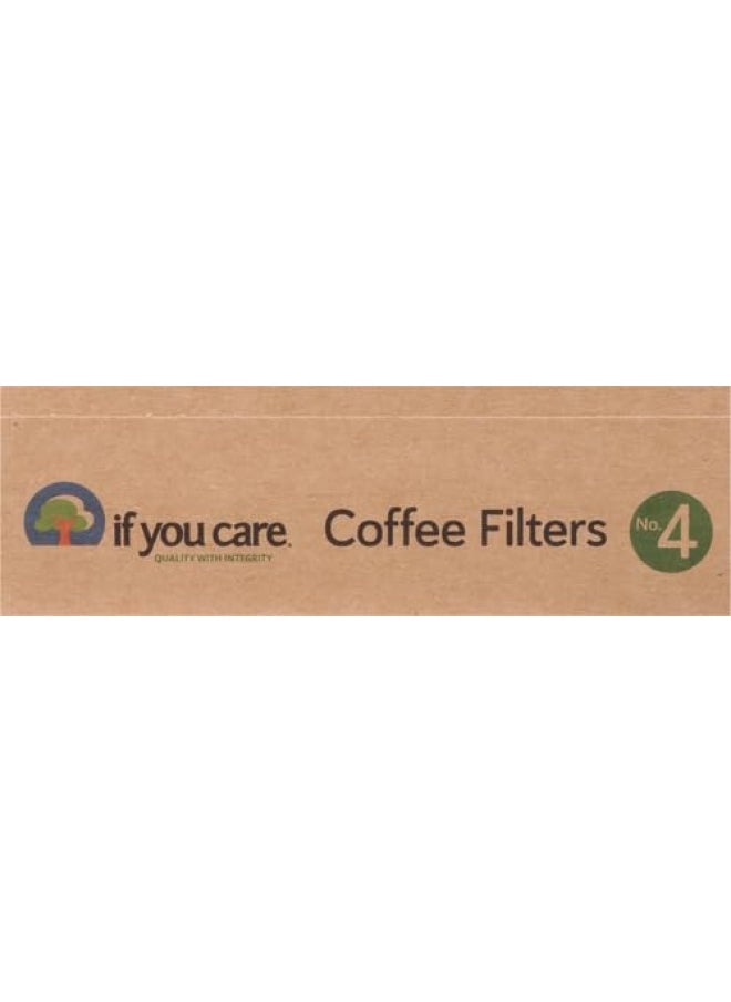 If you care - If You Care J25001 Coffee Filters  No. 4  100 Count. - Image 1