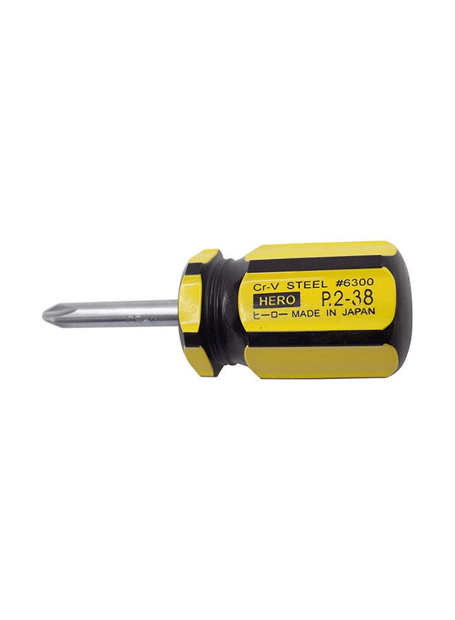 Line Colour Screwdriver 1-1/2 inchx#2