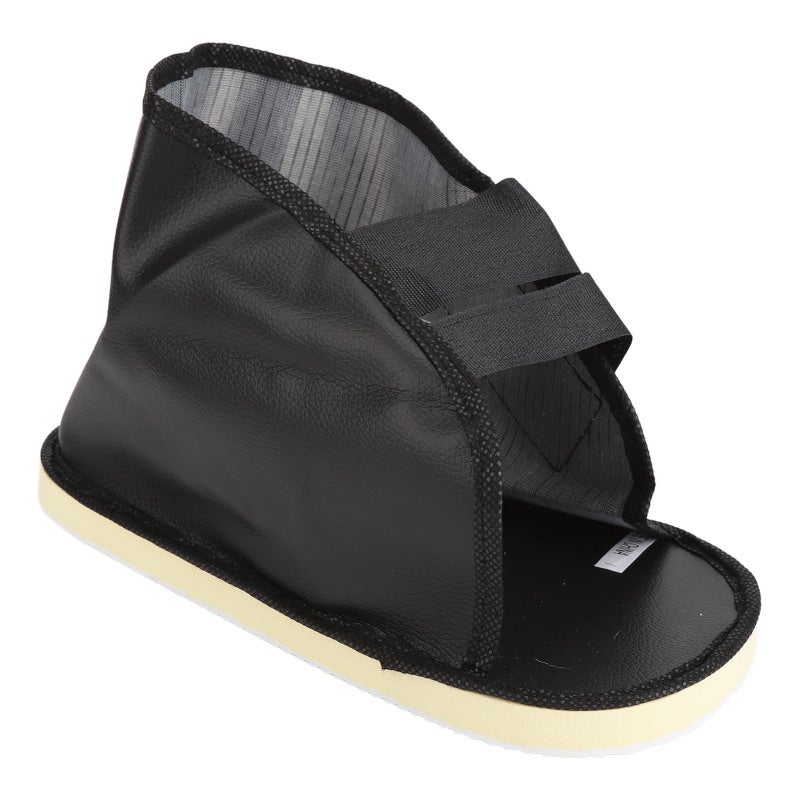 Post Operative Shoe XL Non Slip Shock Absorbing - Easy To Wear Wide Front Cast Shoe for Foot Injury Recovery Swollen Feet Broken Toe - Image 1