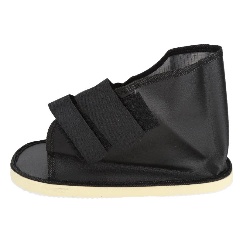 Post Operative Shoe XL Non Slip Shock Absorbing - Easy To Wear Wide Front Cast Shoe for Foot Injury Recovery Swollen Feet Broken Toe - Image 4