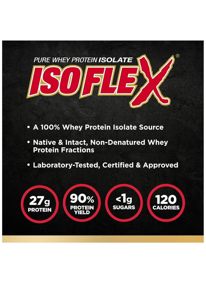 AllMax Nutrition - ALLMAX Nutrition, Isoflex, 100% Pure Whey Protein Isolate (WPI Ion-Charged Particle Filtration), Cookies & Cream, 5 lb (2.27 kg) - Image 1
