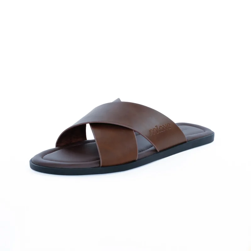 ميلانو Avir Mens Sandals-Brown