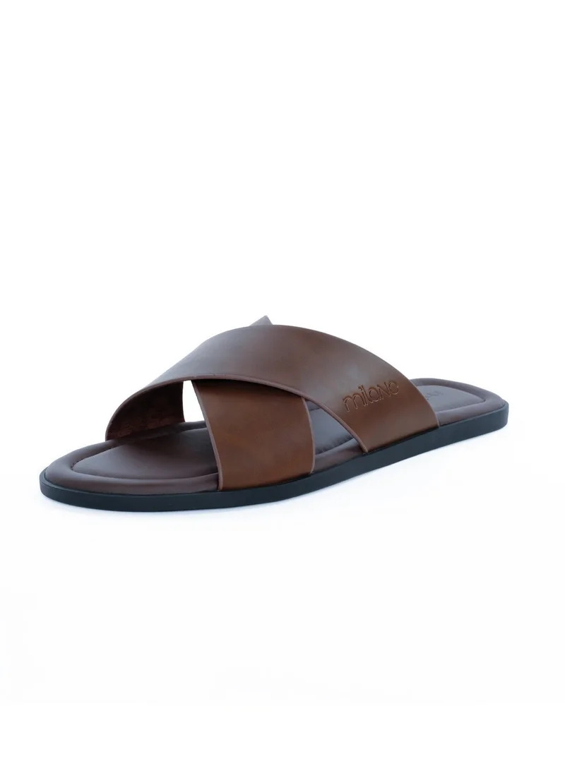 Milano AVIR MENS SANDALS-BROWN