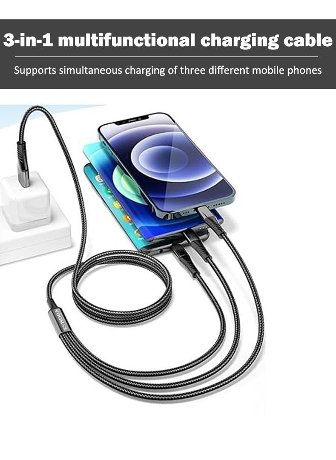 3-in-1 charging cable Thickened material Stretch resistance anti-winding support 66W super fast charge - pzsku/ZDD00C90A3FC64AD5B909Z/45/_/1727336543/ce078eee-9b6c-4a49-95fb-b2df35fc2e5d