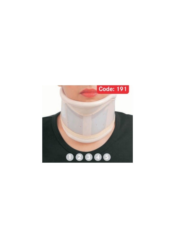 Neck corset above the chin