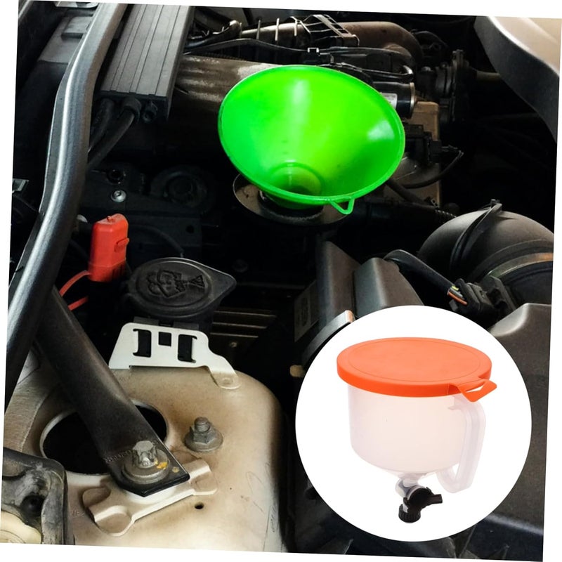 Ciieeo Spill Radiator Funnel Kit with Valve Cooling System Filling Tool for Automotive Coolant Car Funnel for Leak Prevention and Clean Coolant Handling - Image 5