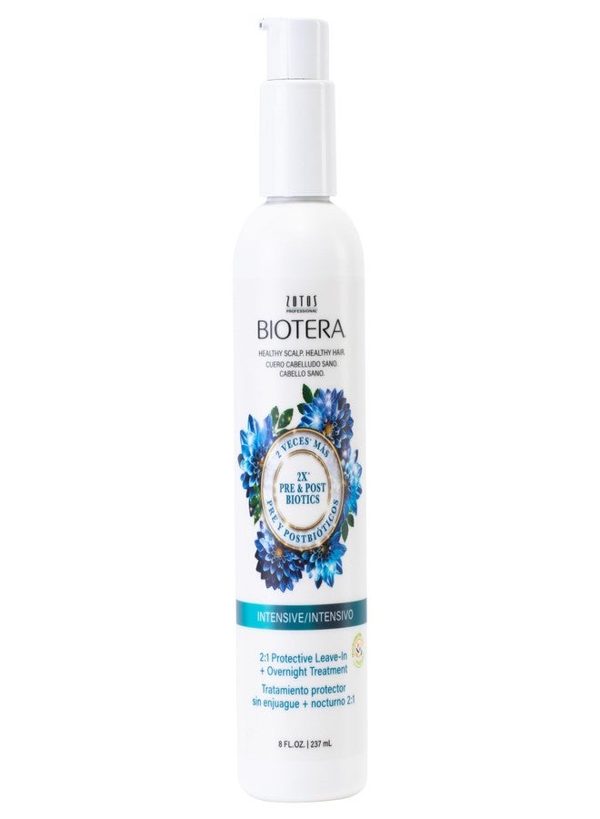 Biotera Intensives 2:1 Protective Leave-In + Overnight Treatment | Vegan & Animal Test Free | Paraben & Sulfate Free | Color-Safe | 8 Fl Oz - Image 1
