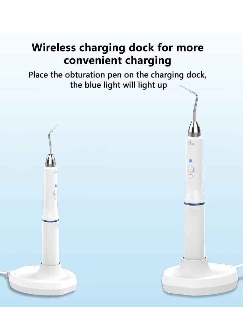 EVEREEN Dental Cordless Wireless Gutta Percha Obturation System Endo Heated Pen 2 Tips Wireless for Root Canal Filling Obturation Filling - Image 1