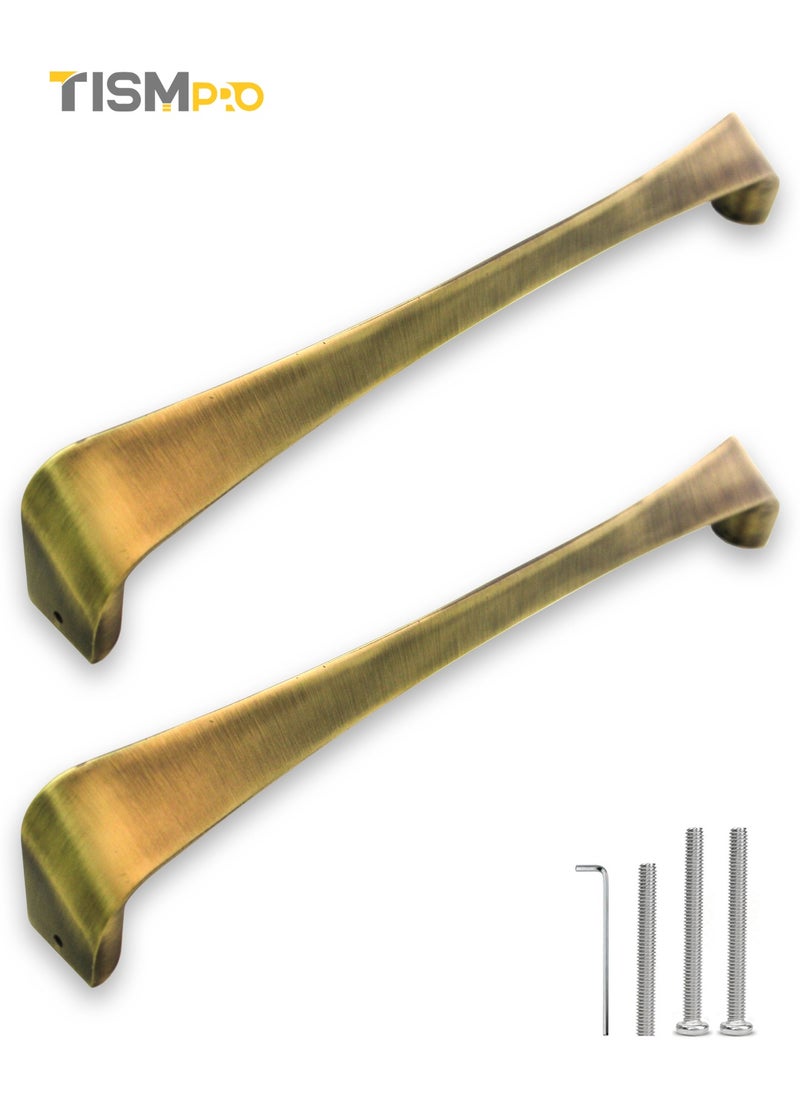 Modern and Sturdy Zinc Door Pull Handle - 450mm Size, Antique Brass Finish - Pack of 2 - pzsku/ZDD010ACD93383F3DD802Z/45/_/1720432245/cab87140-b2f7-4436-8d37-8e39d37bebd1