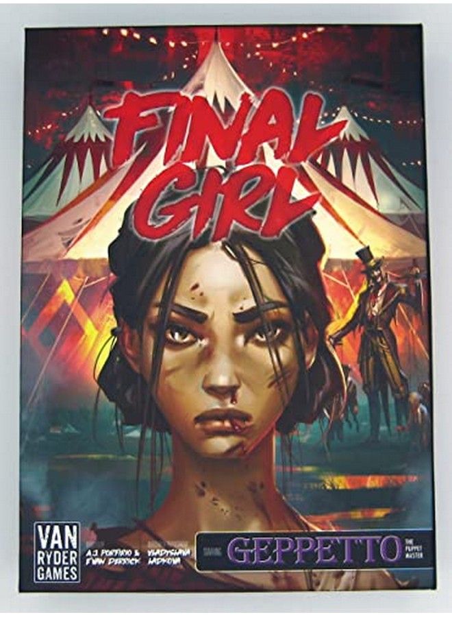 Van Ryder Games Final Girl: Carnage At The Carnival Board Game By Van Ryder Games Core Box Required To Play 1 Player Board Games For Solo Play 2060 Minutes Of Gameplay Teens And Adults Ages 14+ - Image 1