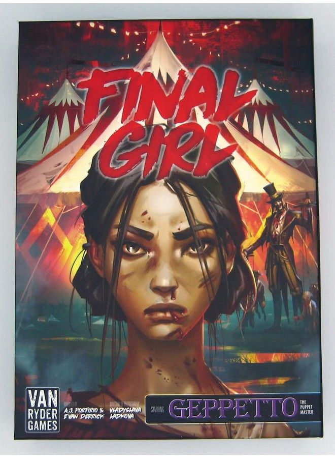 Van Ryder Games Final Girl: Carnage At The Carnival Board Game By Van Ryder Games Core Box Required To Play 1 Player Board Games For Solo Play 2060 Minutes Of Gameplay Teens And Adults Ages 14+ - Image 2