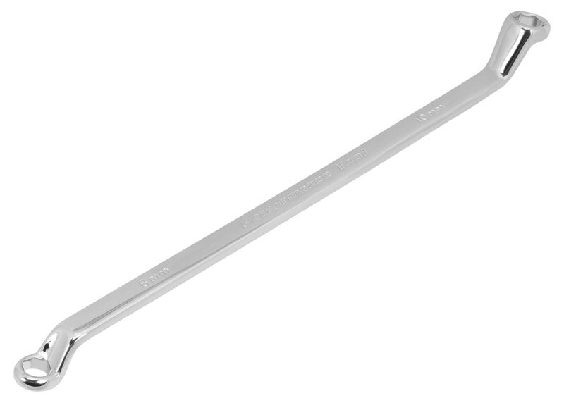 Performance Tool Offset Brake Bleeder Wrench - 8 x 10mm, Model Number W80620, Silver - Image 2