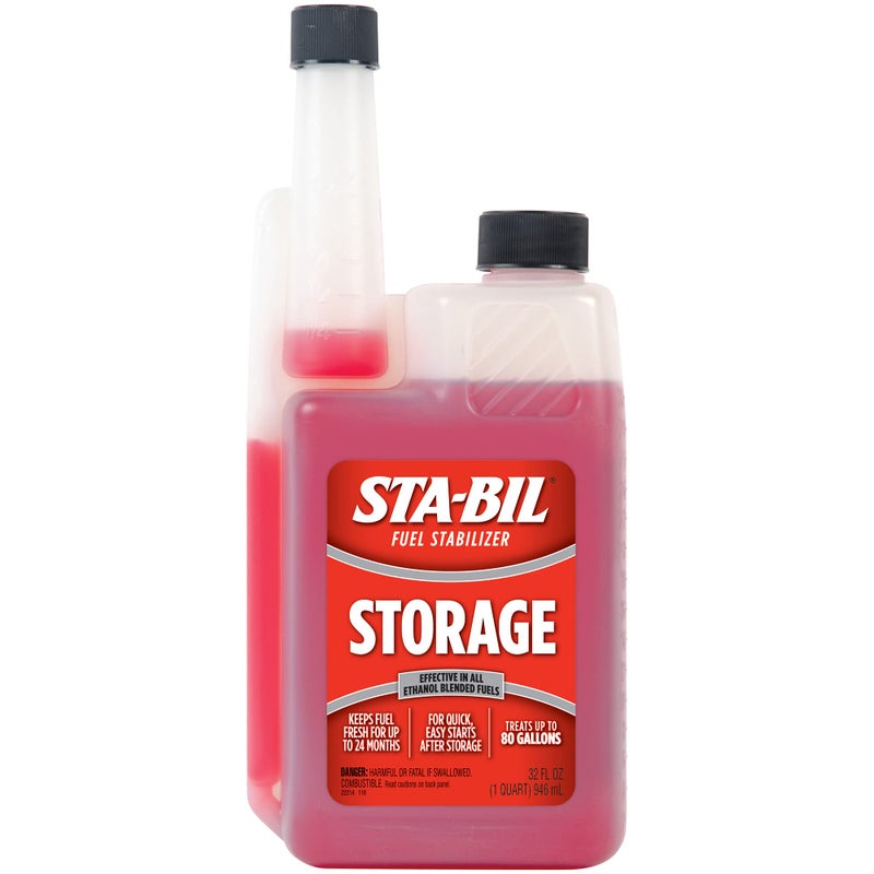 STA-BIL Storage Fuel Stabilizer | Keeps Fuel Fresh for 24 Months, Prevents Corrosion, Gasoline Treatment Fuel Additive that Protects Fuel System, Gas Stabilizer for Fuel Storage, 32 oz. - Image 1