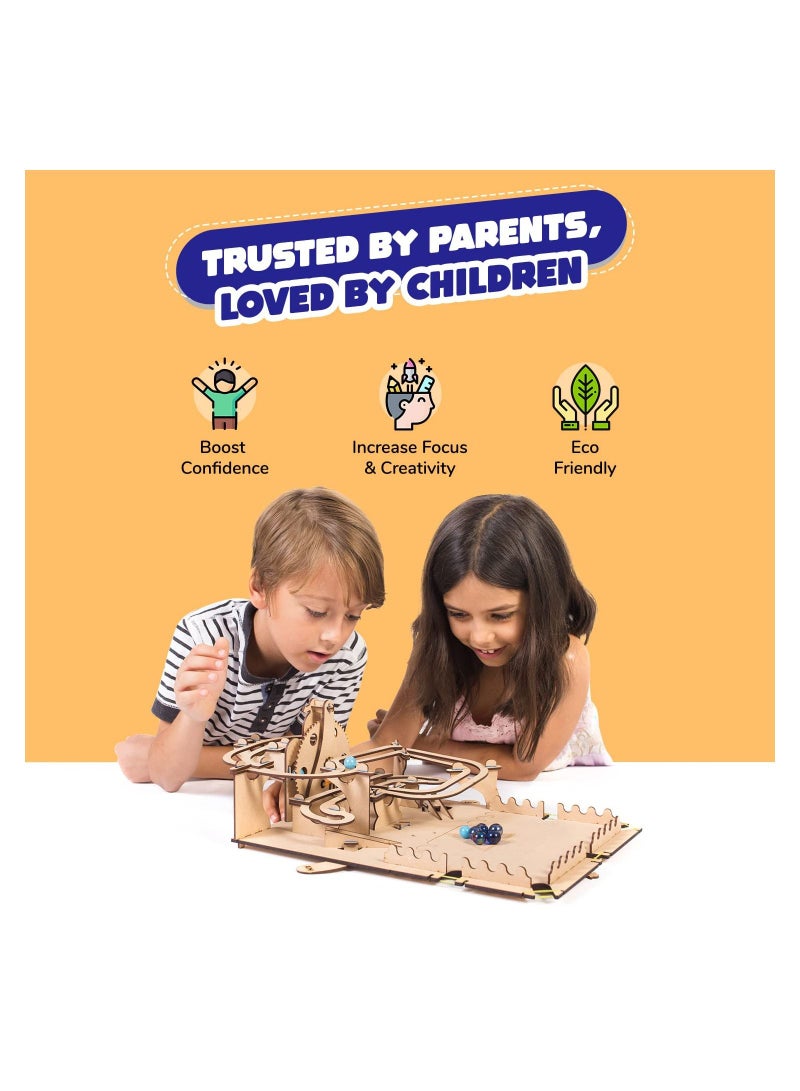 Smartivity Roller Coaster Marble Slide DIY STEM Educational Construction based Activity Game For Kids 8To14 Years - Image 3